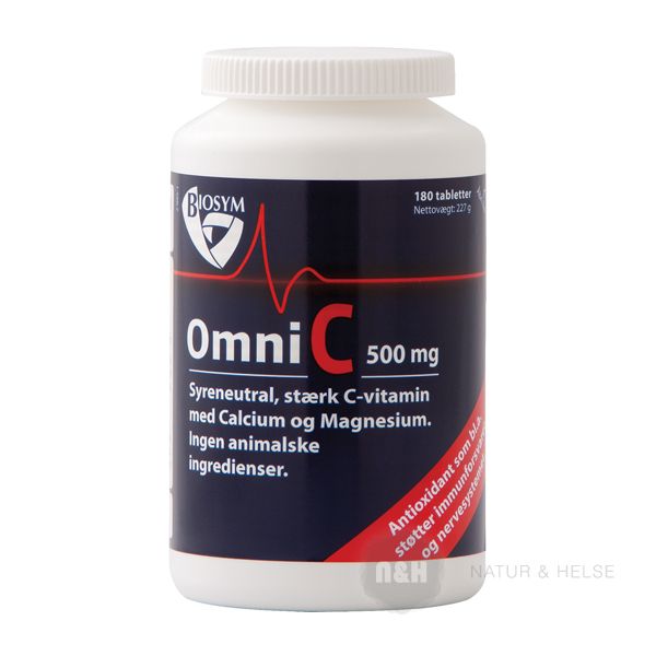 OmniC 500 mg 180 stk.
